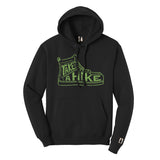Take A Hike Green Hoodie