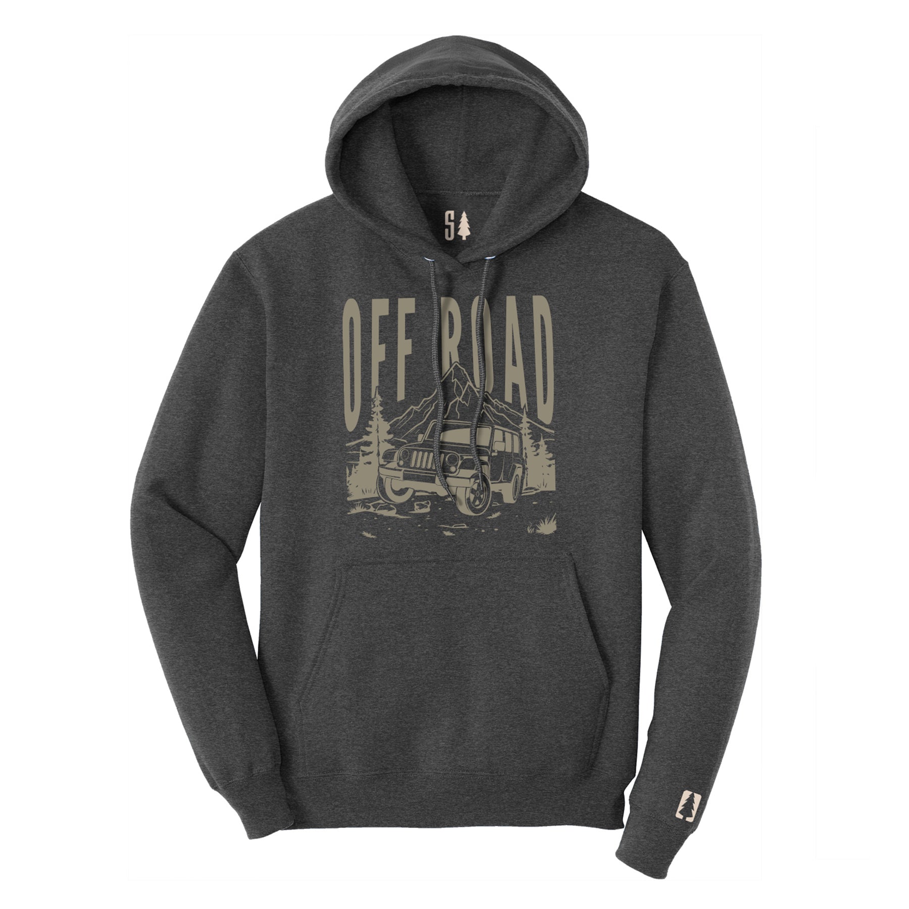 Off Road Tan Hoodie