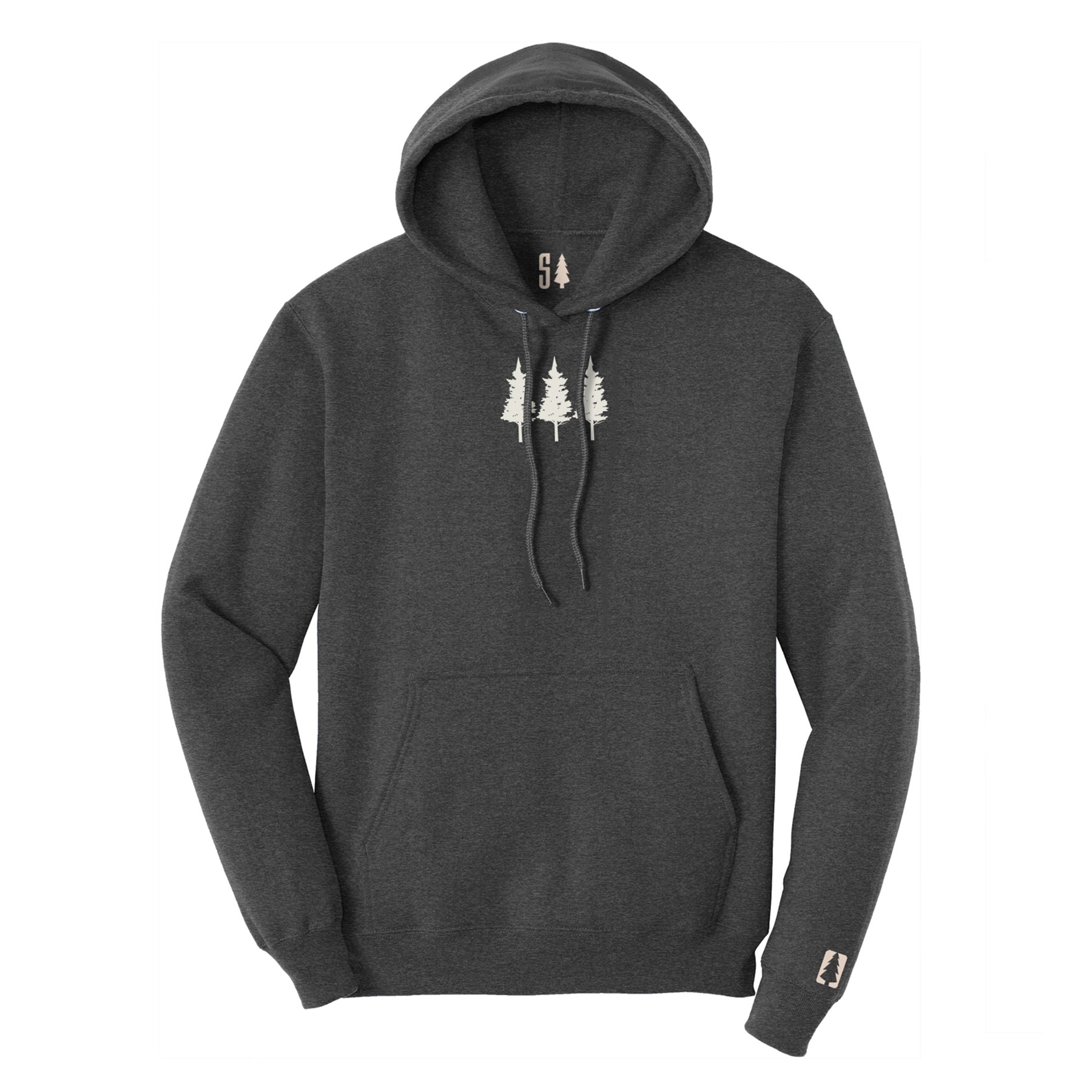 Three Trees Tan Hoodie