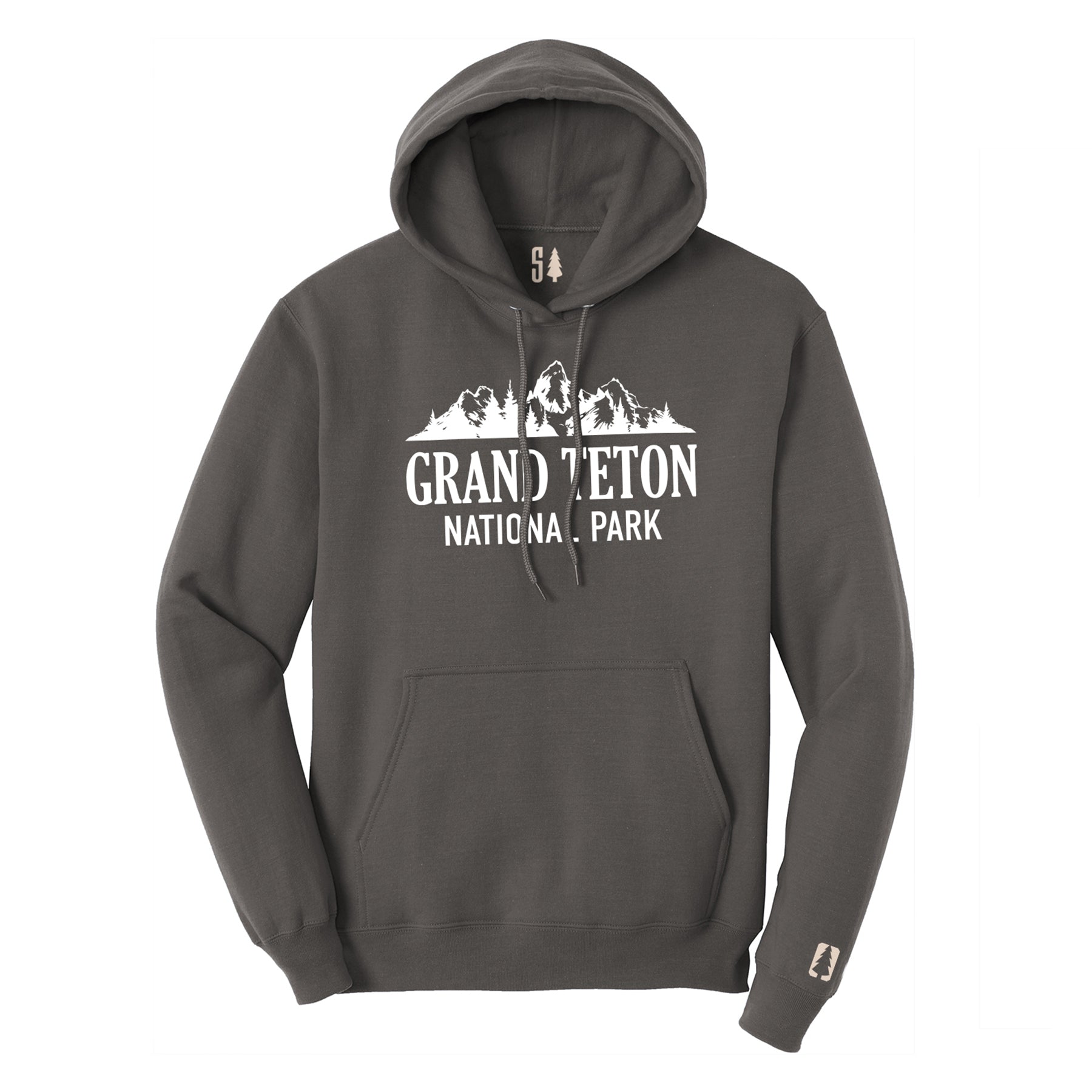 Grand Teton National Park Hoodie White