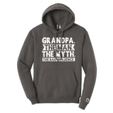 Grandpa Bad Influence White Hoodie