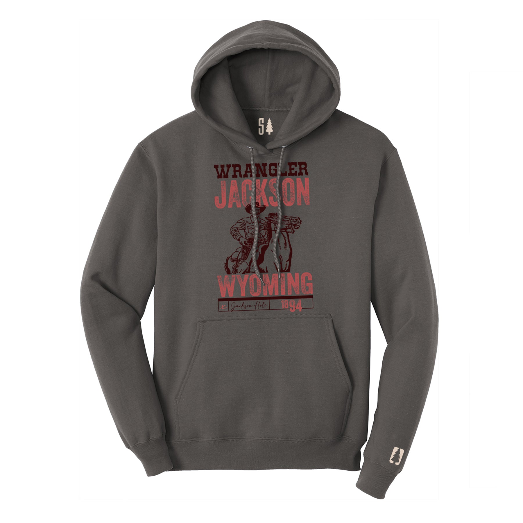 Jackson Wyoming Wrangler Est Hoodie