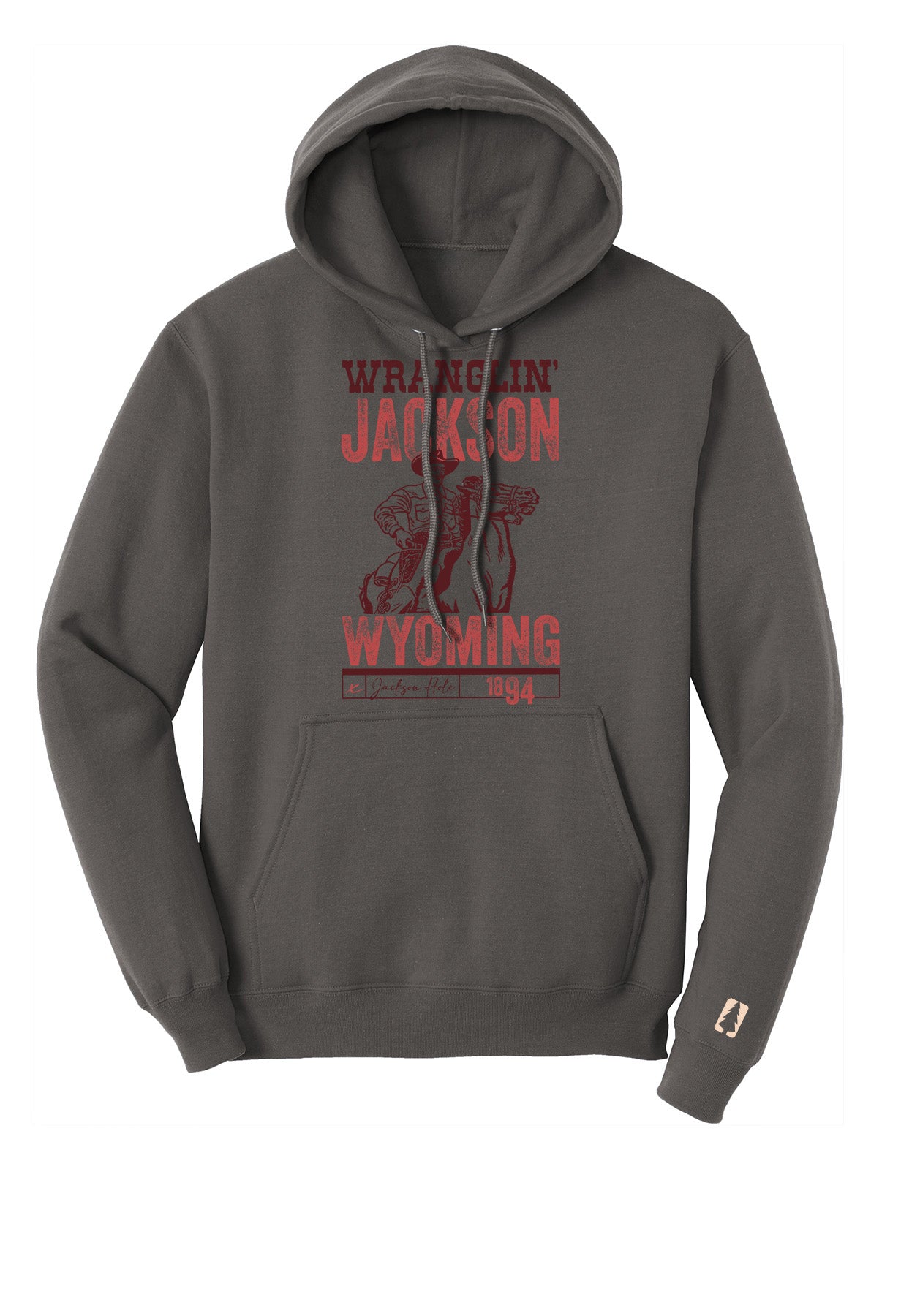 Jackson Wyoming Wranglin Est Hoodie