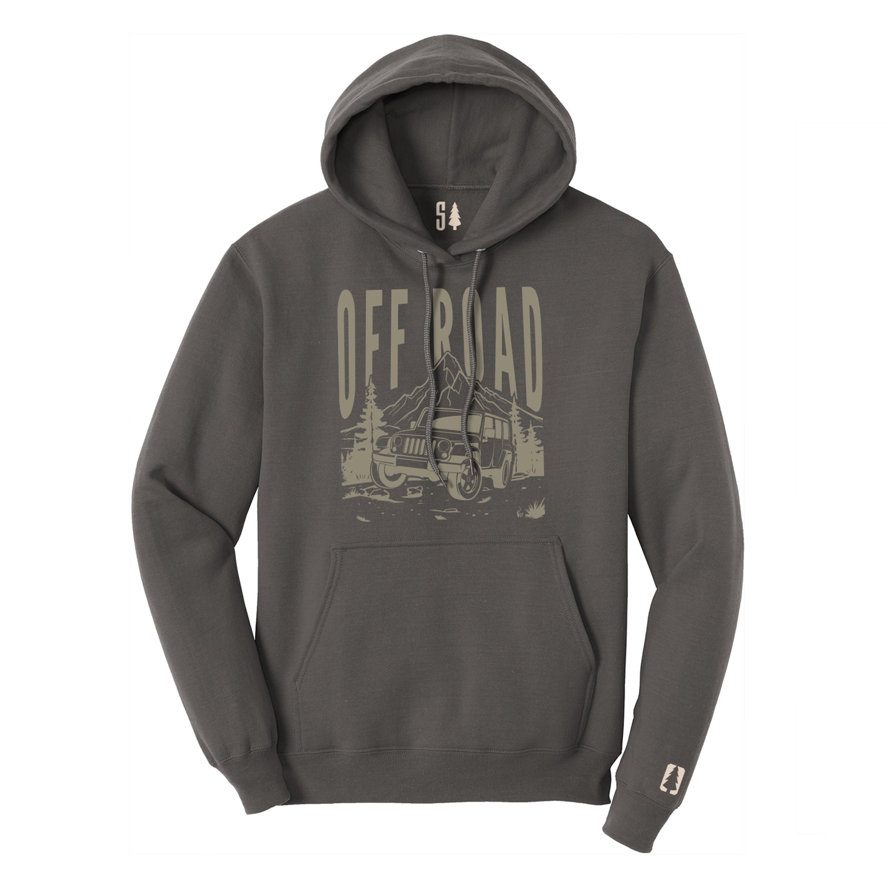 Off Road Tan Hoodie