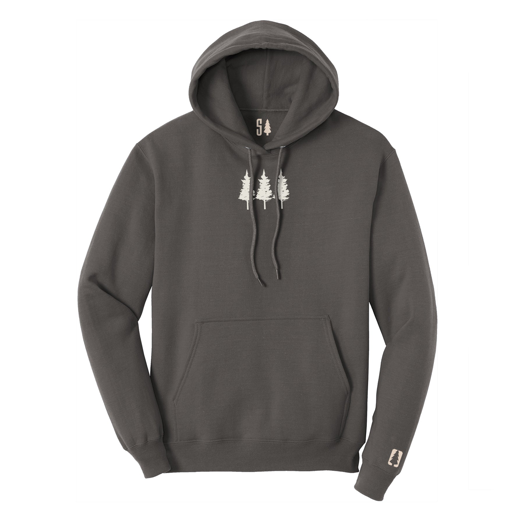 Three Trees Tan Hoodie