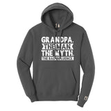 Grandpa Bad Influence White Hoodie