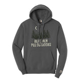 Real Men Pee Outdoors Tan Hoodie