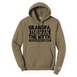 Grandpa Bad Influence Black Hoodie