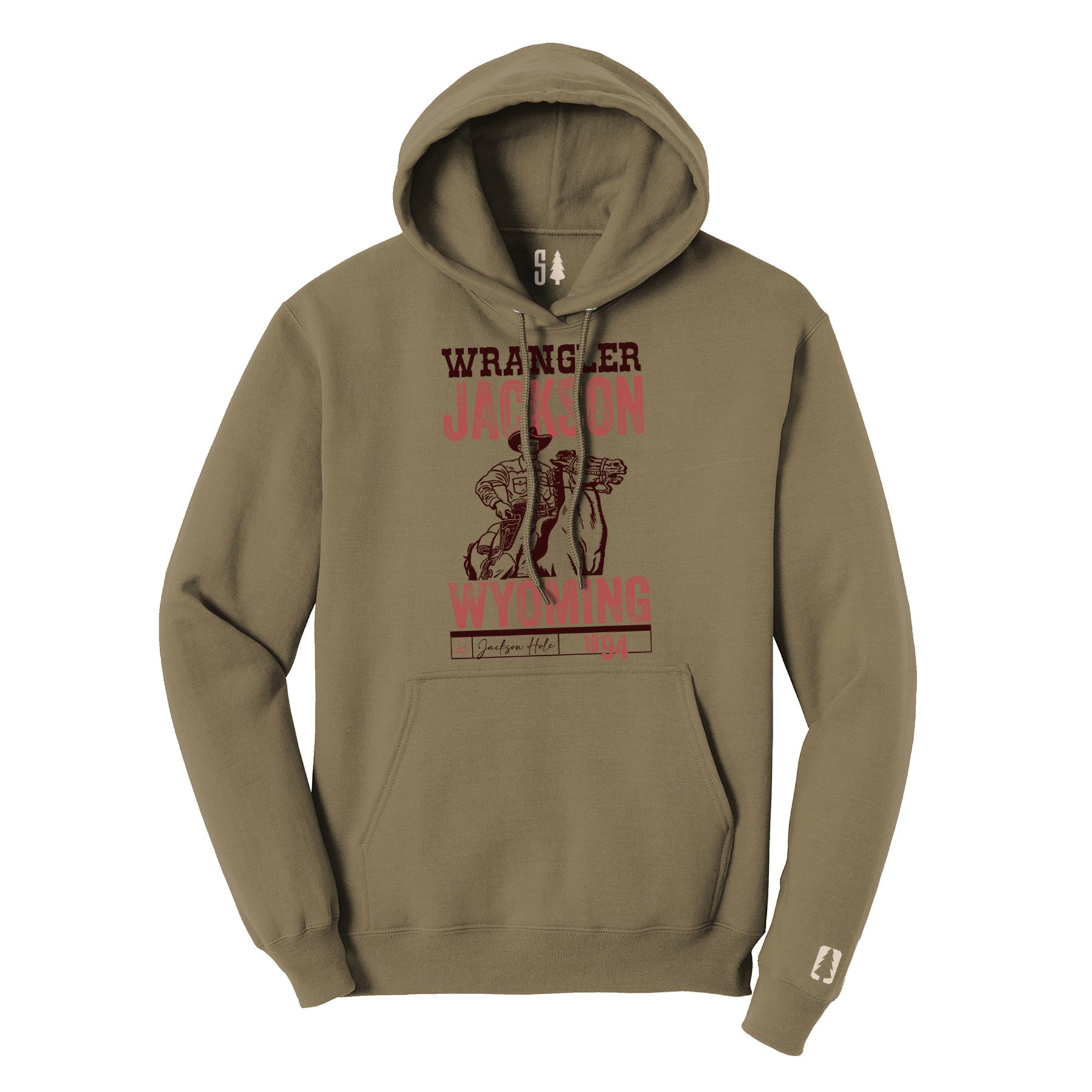 Jackson Wyoming Wrangler Est Hoodie