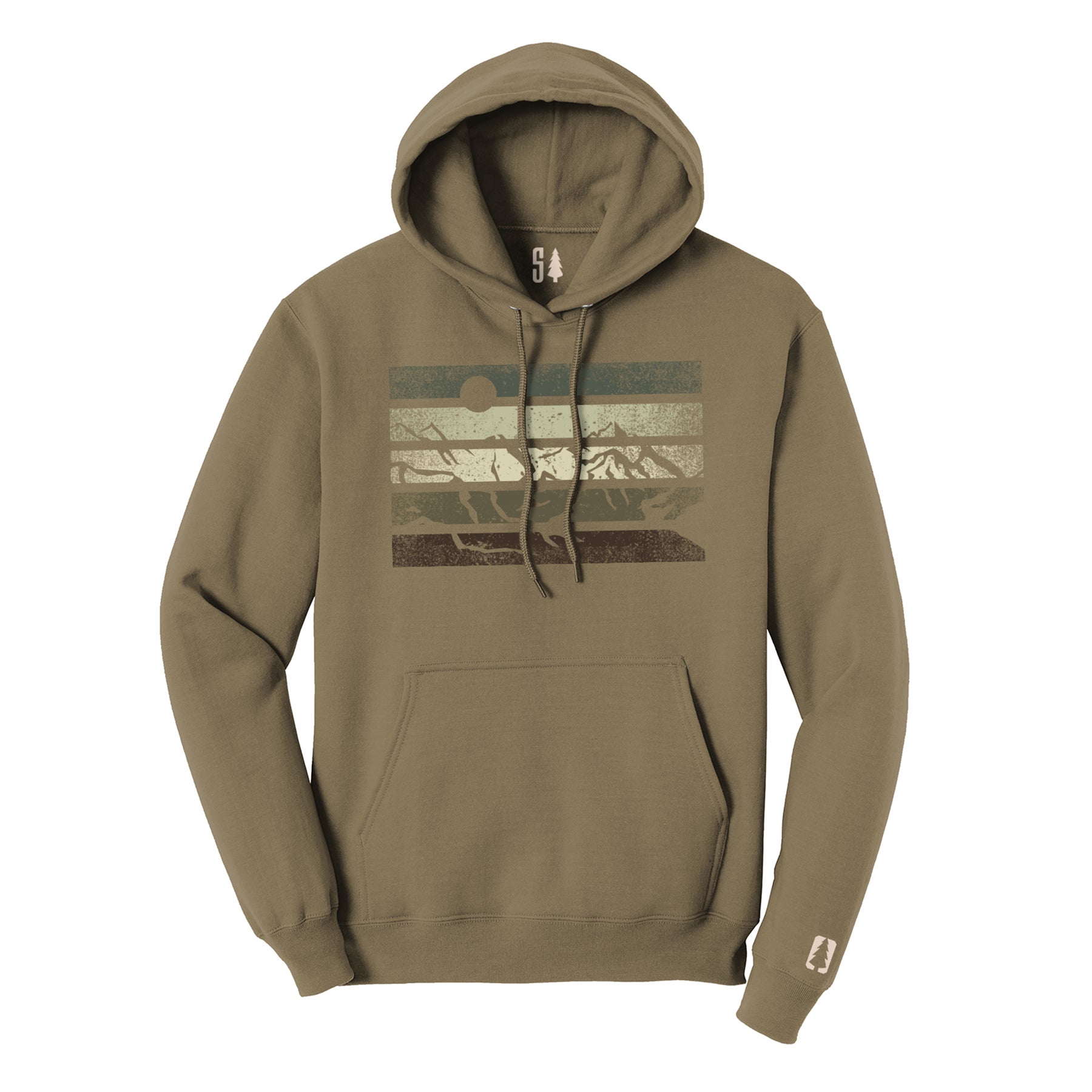 Mountain Stripe Hoodie