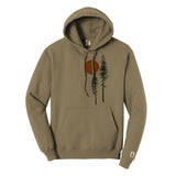 Off Centered Trees Hoodie