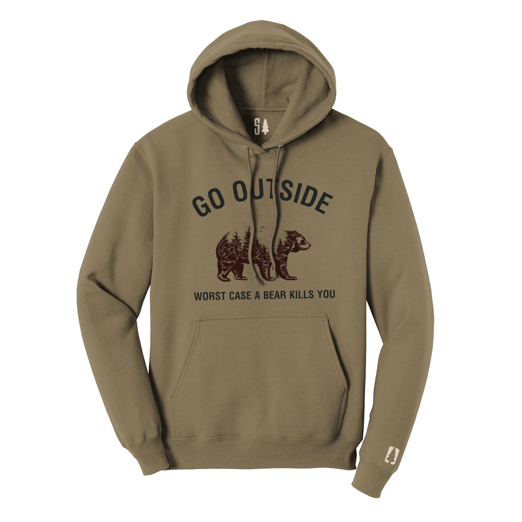 Worst Case A Bear Kills You Hoodie