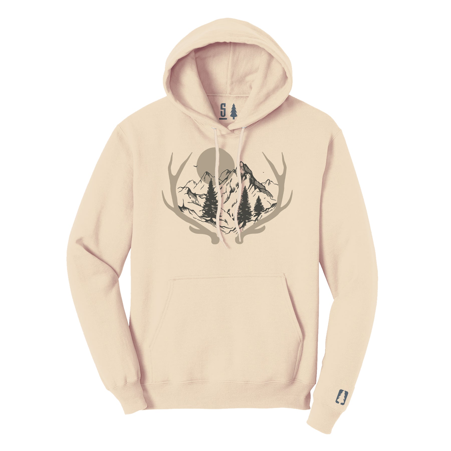 Antler Scene Hoodie