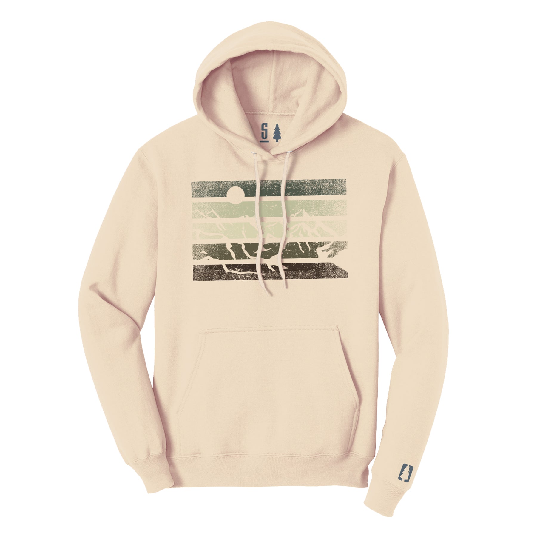 Mountain Stripe Hoodie