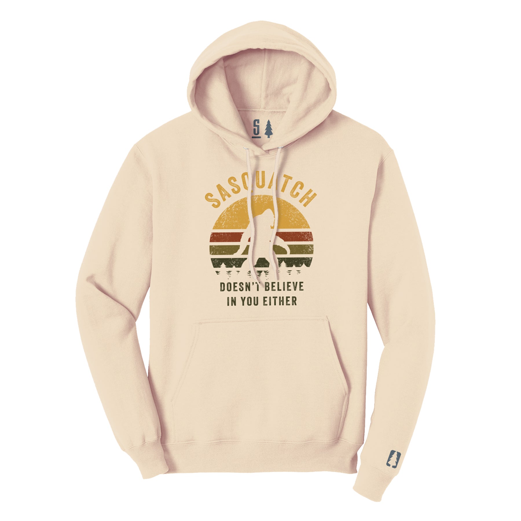 Sasquatch Doesn't Believe Hoodie