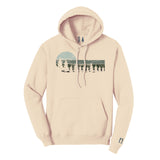Tree Stripe Silhouette Hoodie