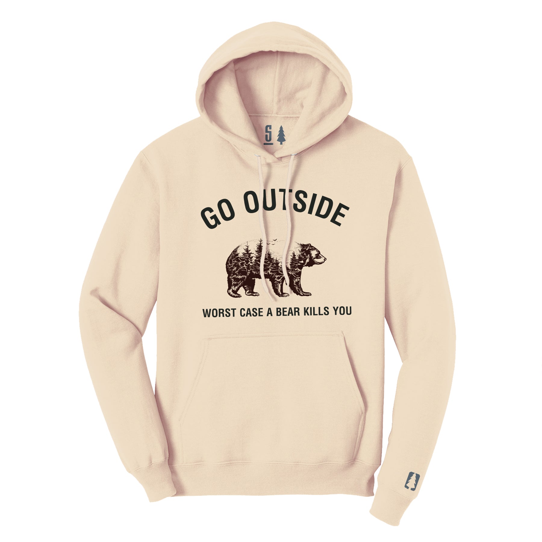 Worst Case A Bear Kills You Hoodie