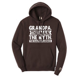 Grandpa Bad Influence White Hoodie