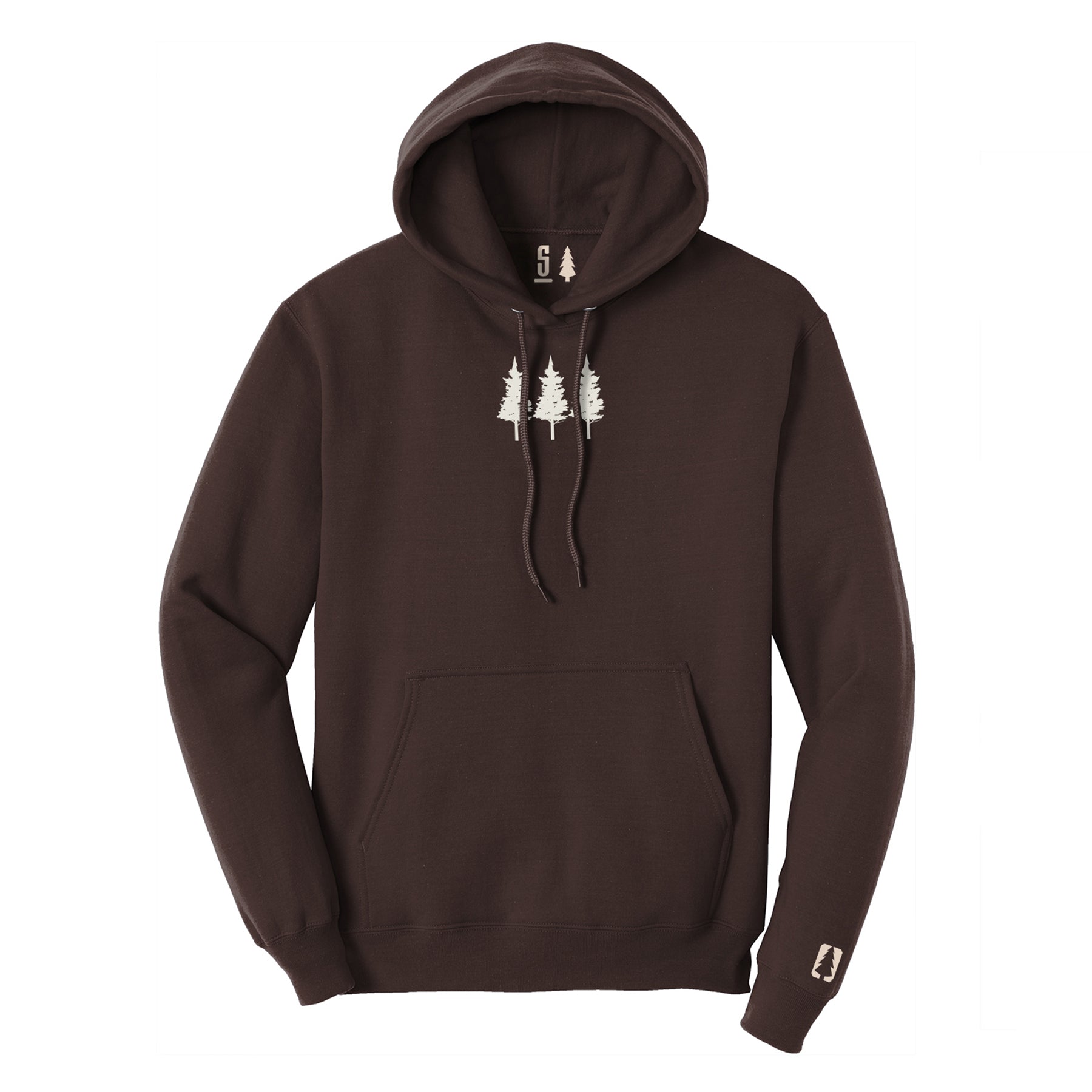 Three Trees Tan Hoodie