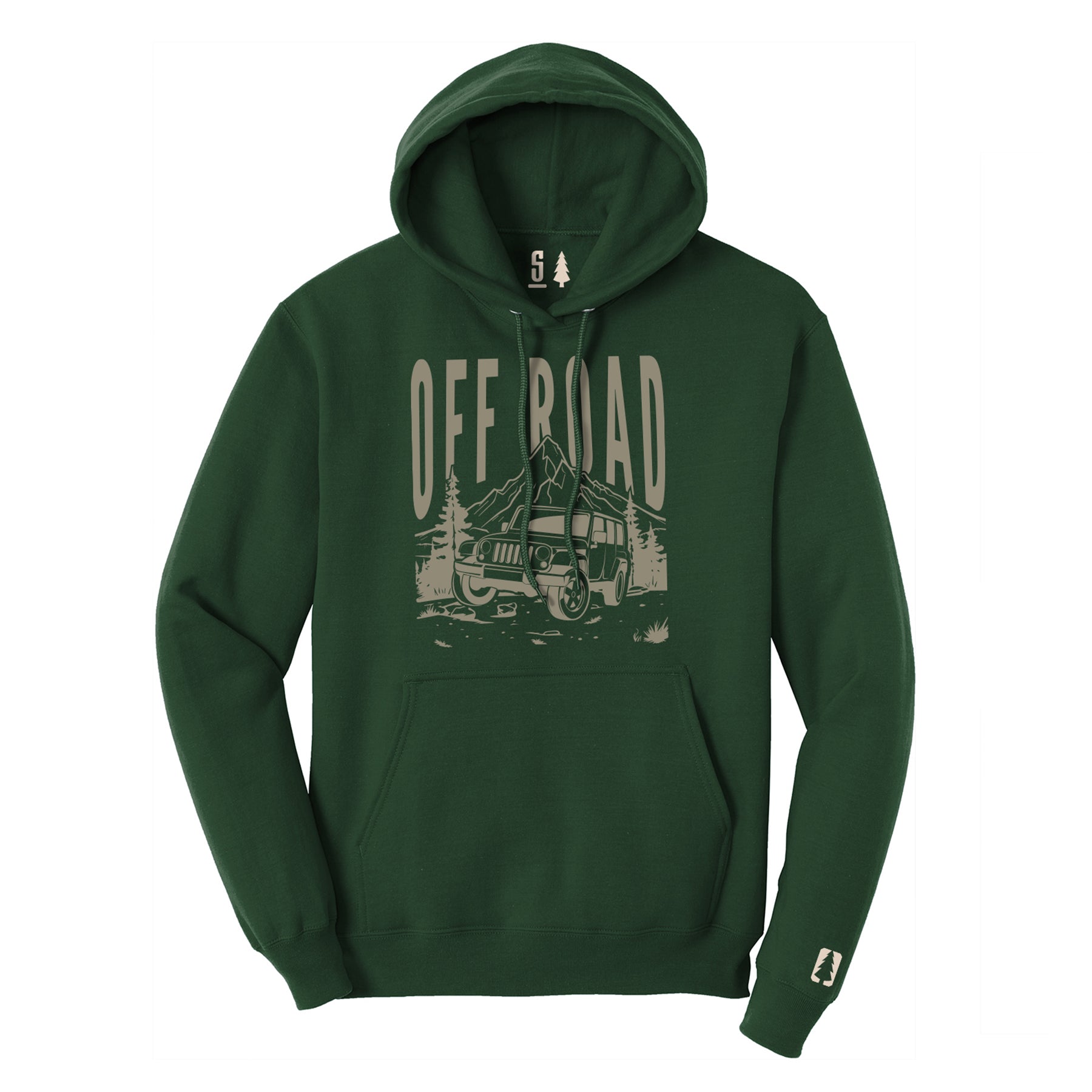 Off Road Tan Hoodie