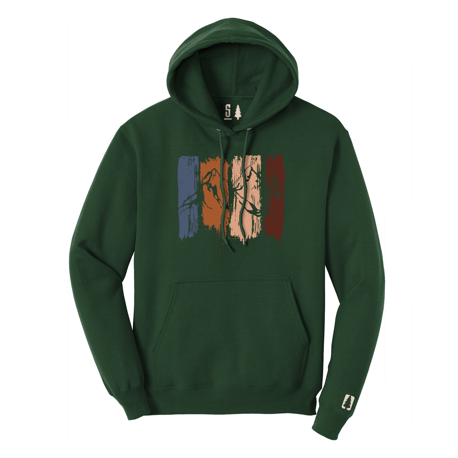 Painted Mountains Hoodie