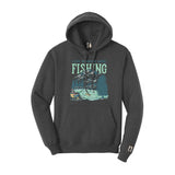Less Working More Fishing Hoodie