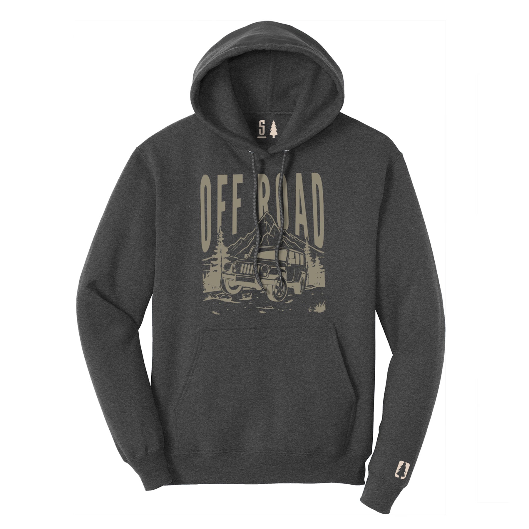 Off Road Tan Hoodie