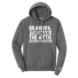 Grandpa Bad Influence White Hoodie