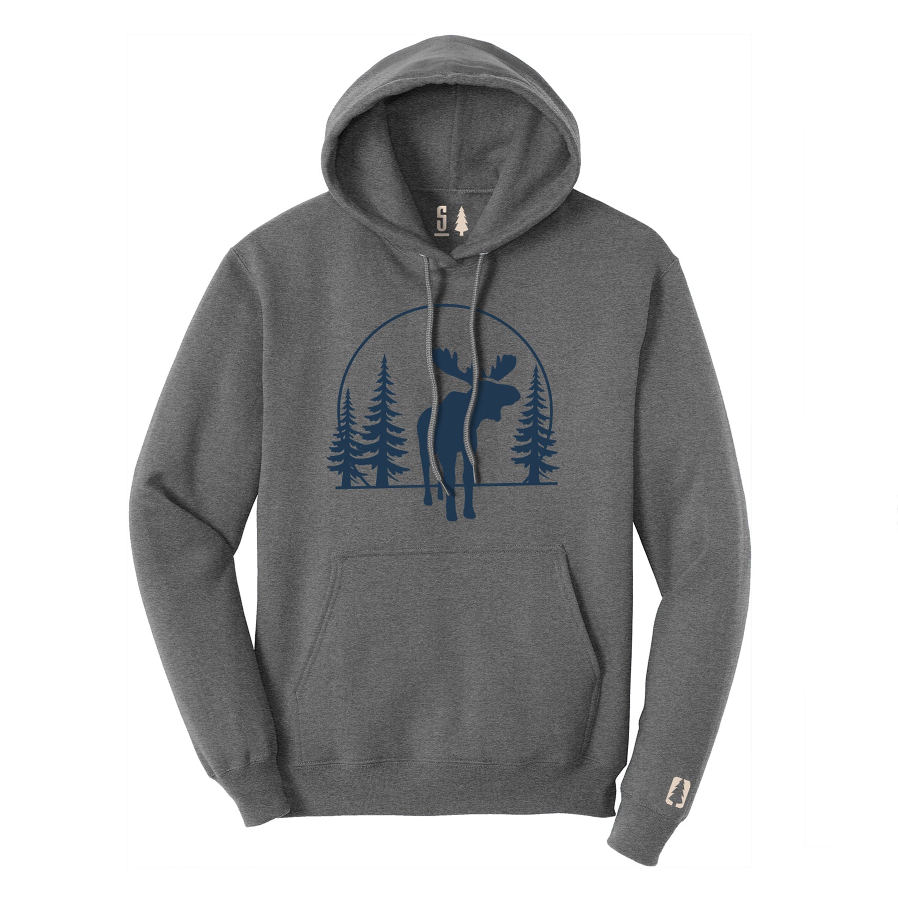 Moose Scene Hoodie