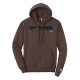 Blue Stripe Mountains Hoodie