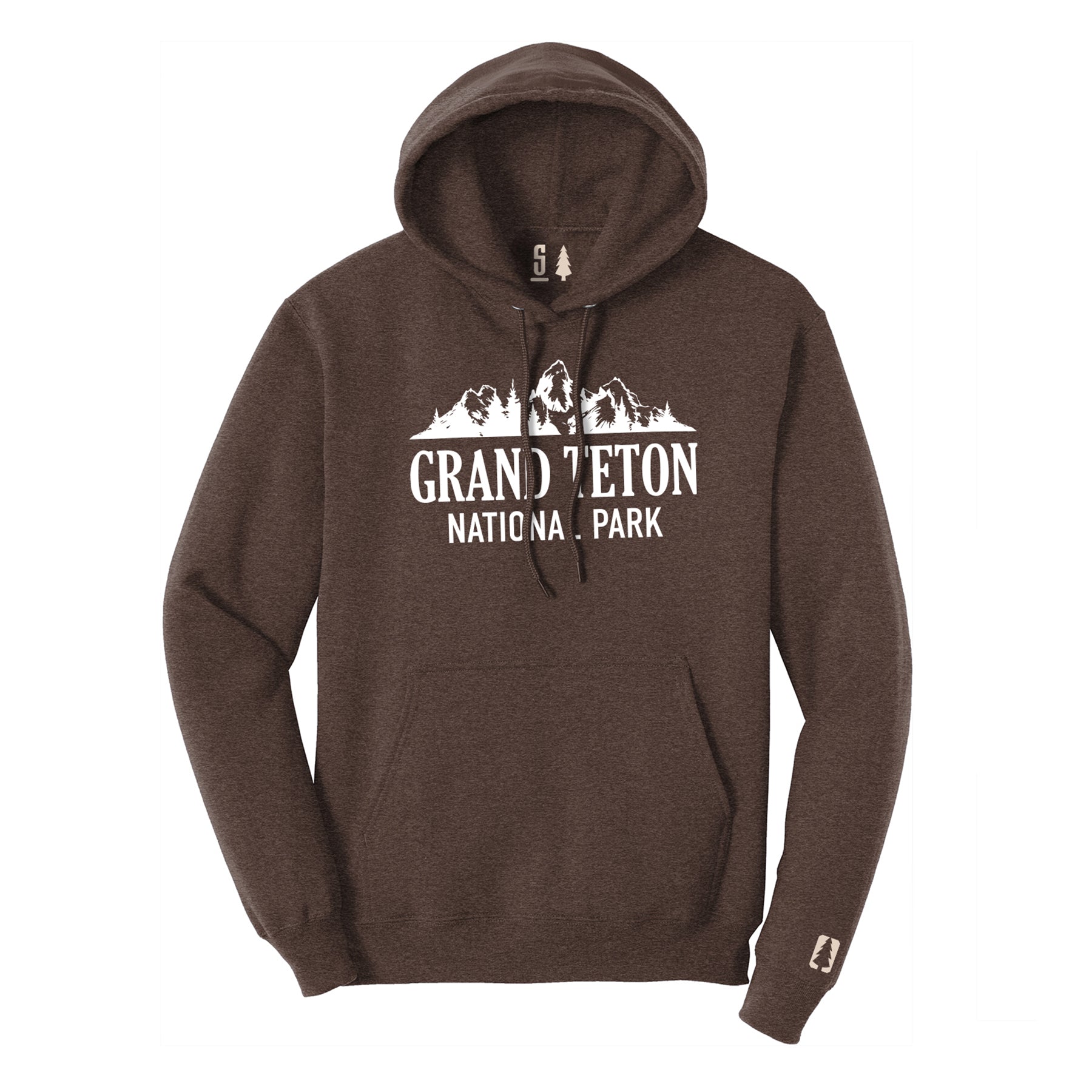 Grand Teton National Park Hoodie White