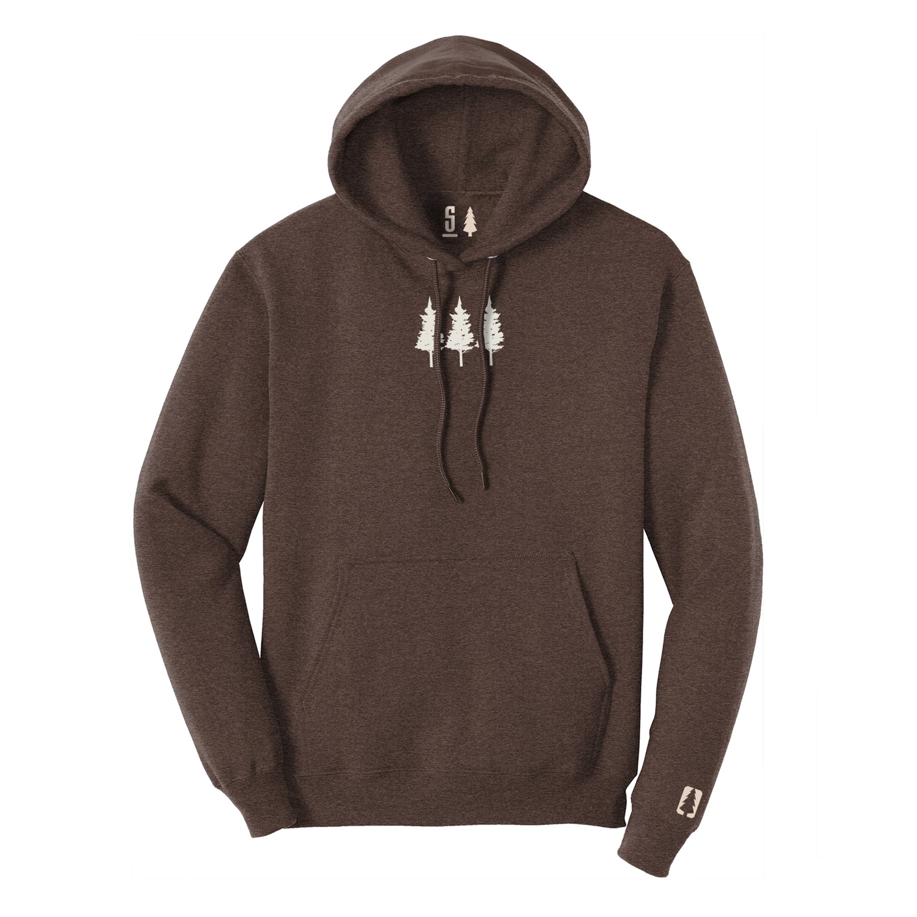 Three Trees Tan Hoodie