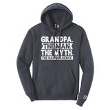 Grandpa Bad Influence White Hoodie