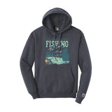 Less Working More Fishing Hoodie
