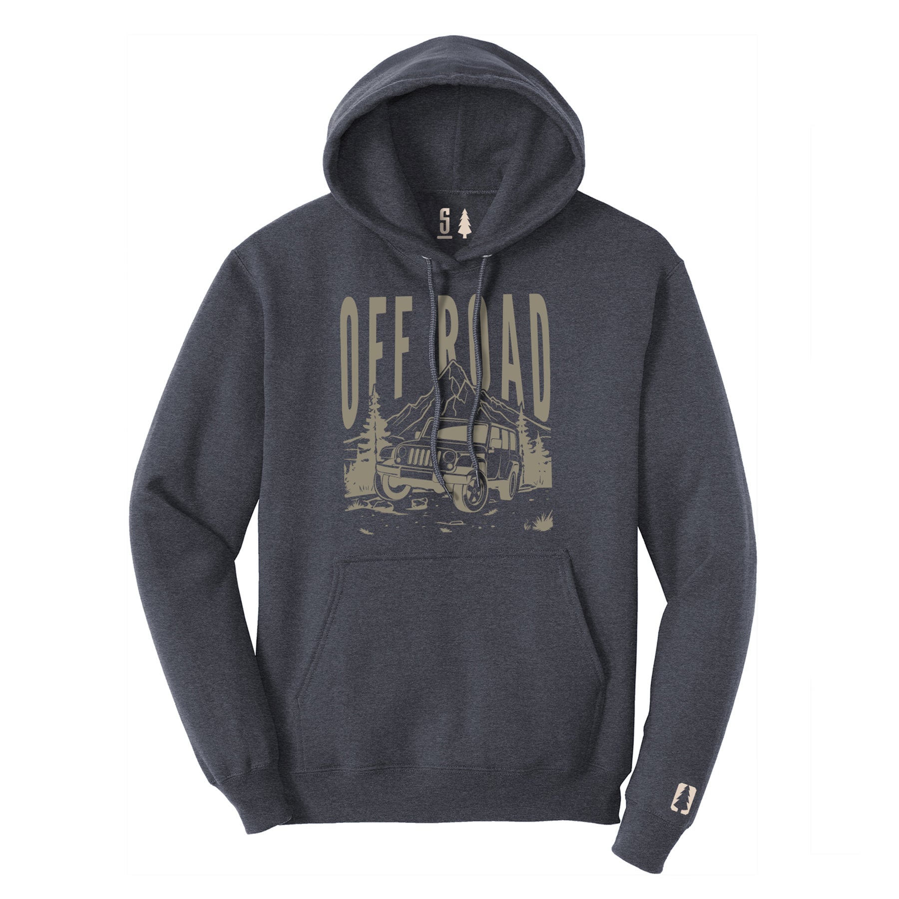 Off Road Tan Hoodie