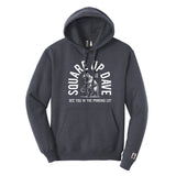 Square Up Dave White Hoodie