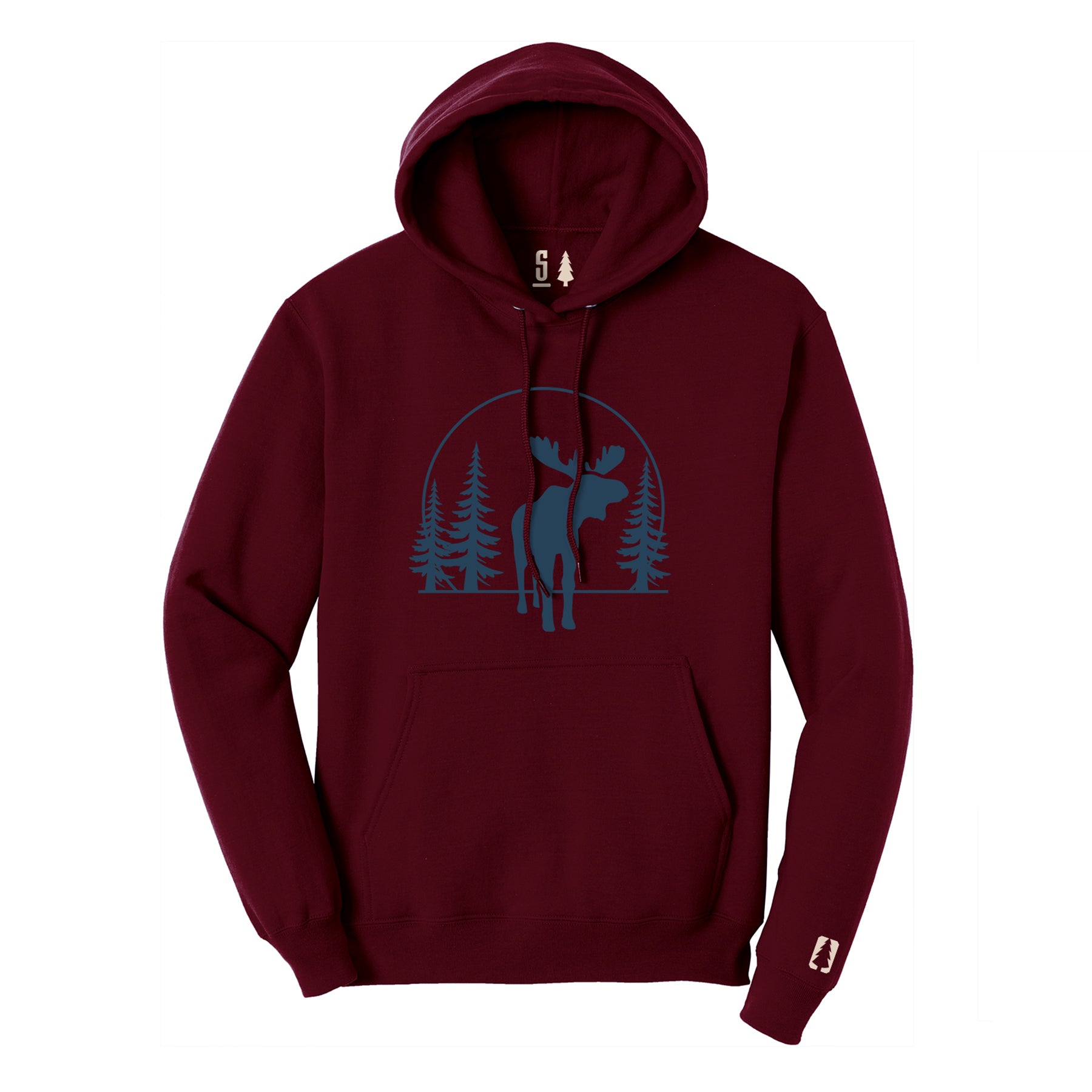 Moose Scene Hoodie
