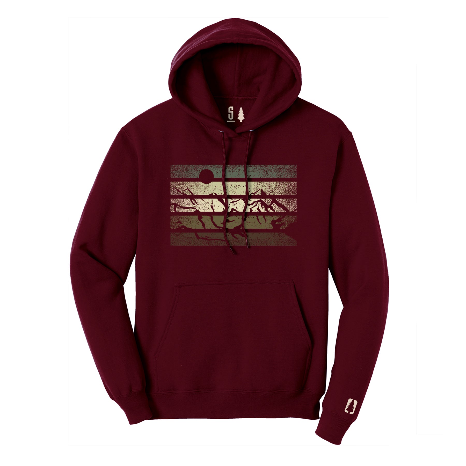 Mountain Stripe Hoodie
