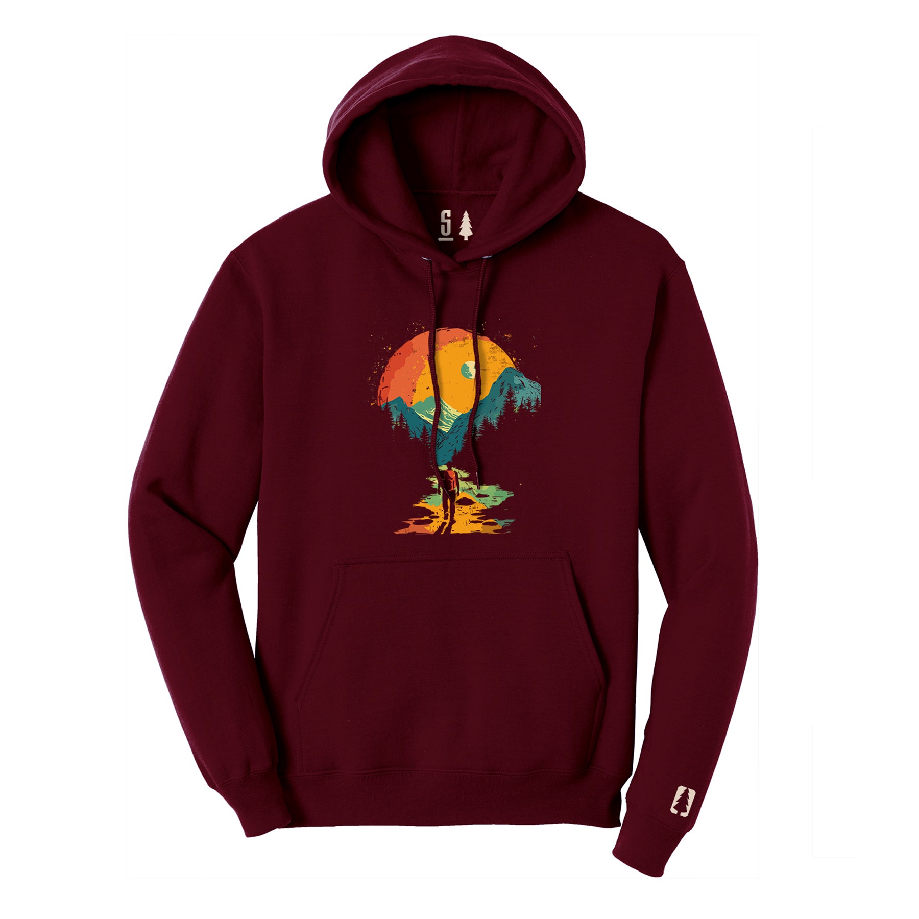 Sunset Hiking Adventure Hoodie
