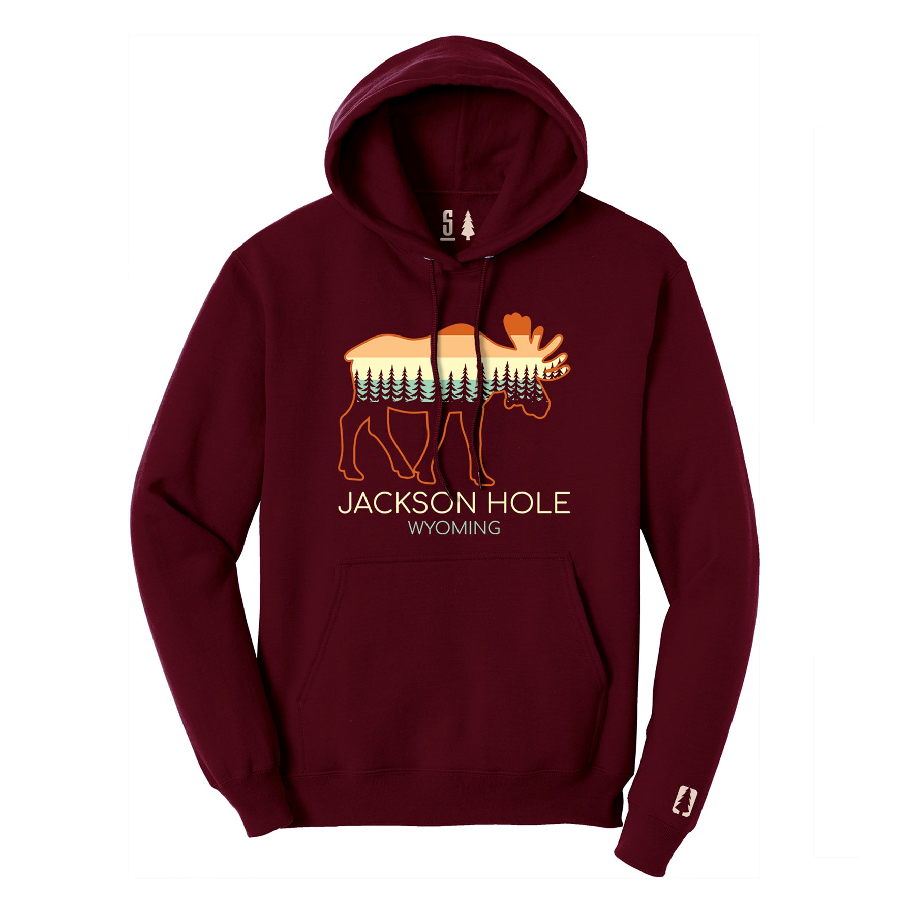 Jackson Moose Hoodie