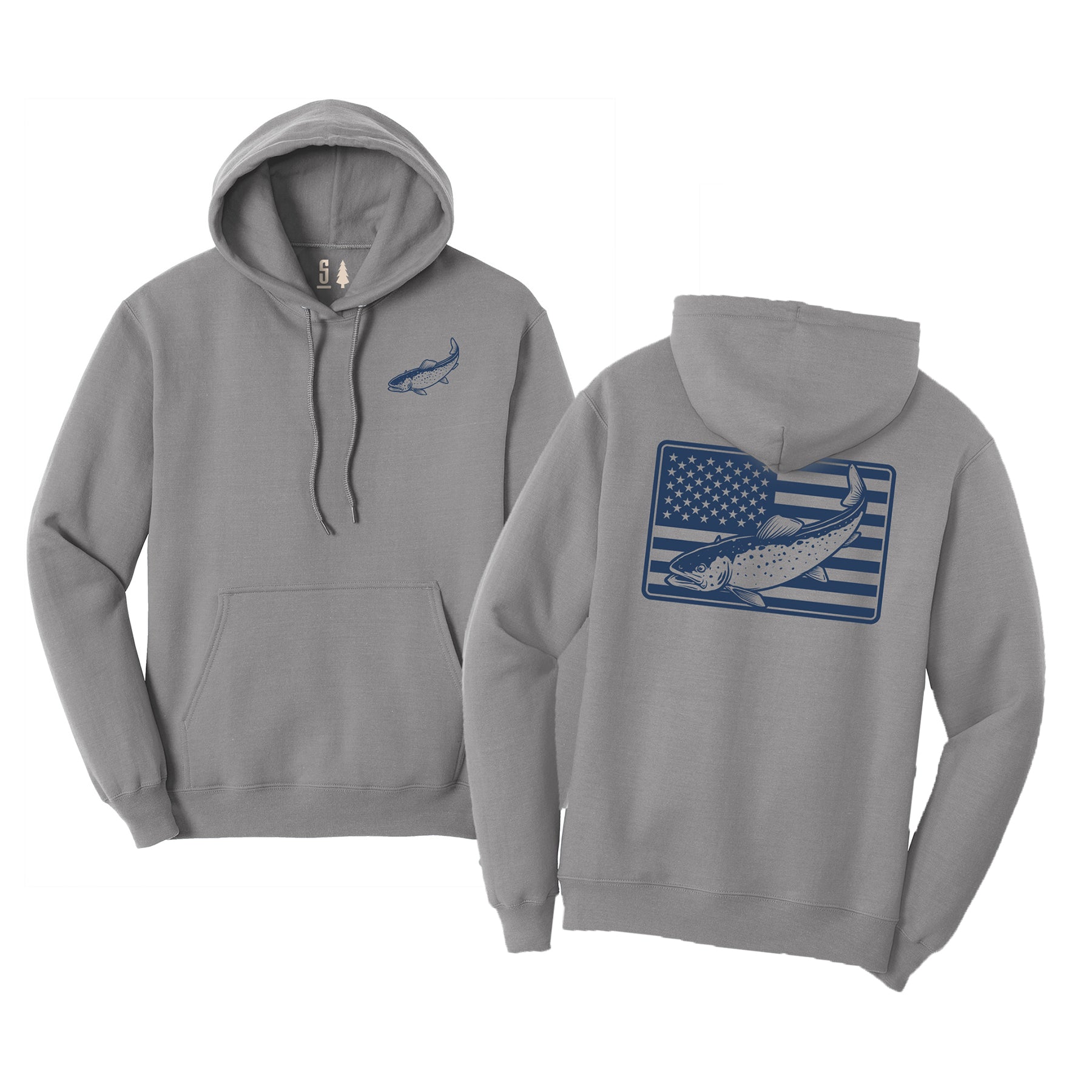 Trout Flag Hoodie