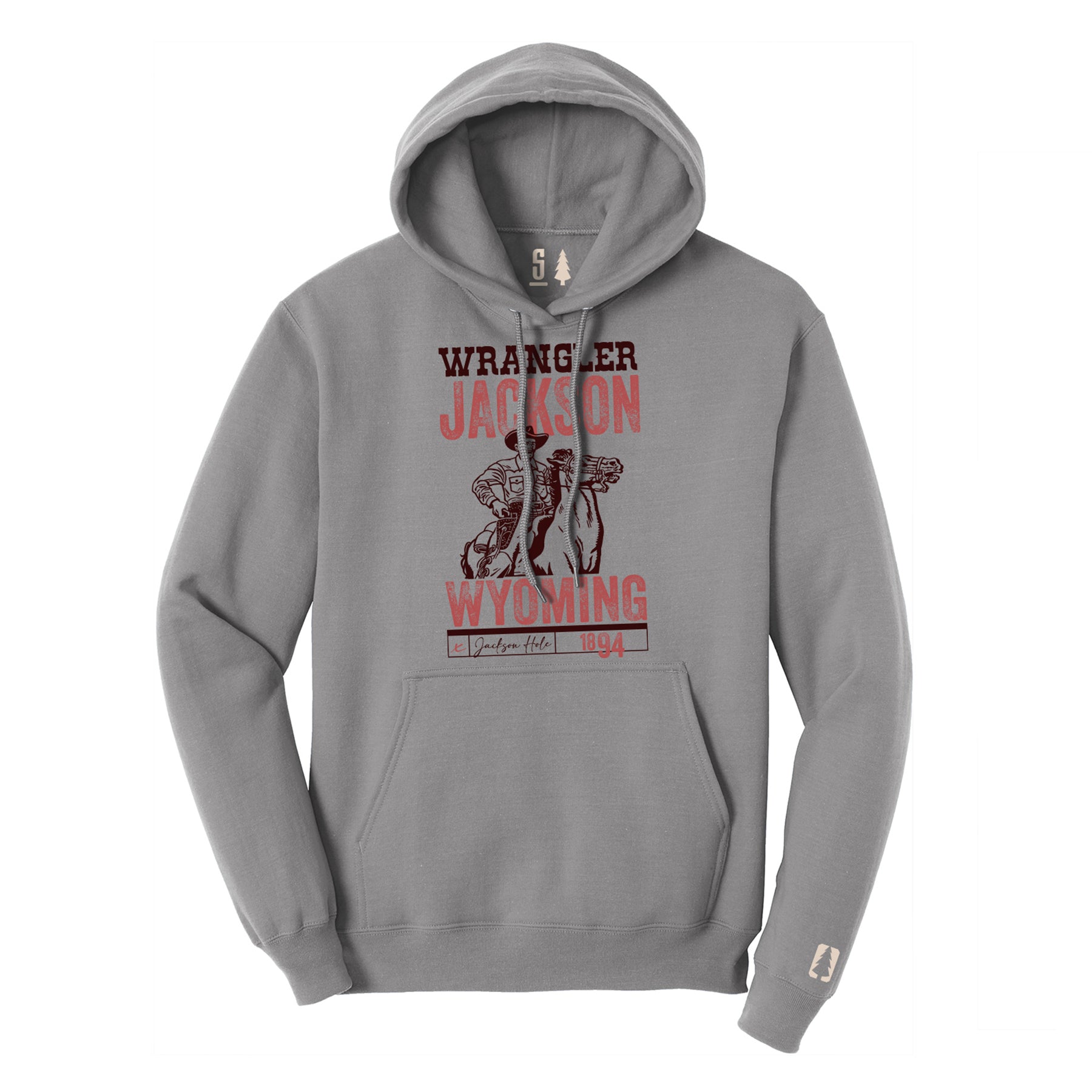 Jackson Wyoming Wrangler Est Hoodie