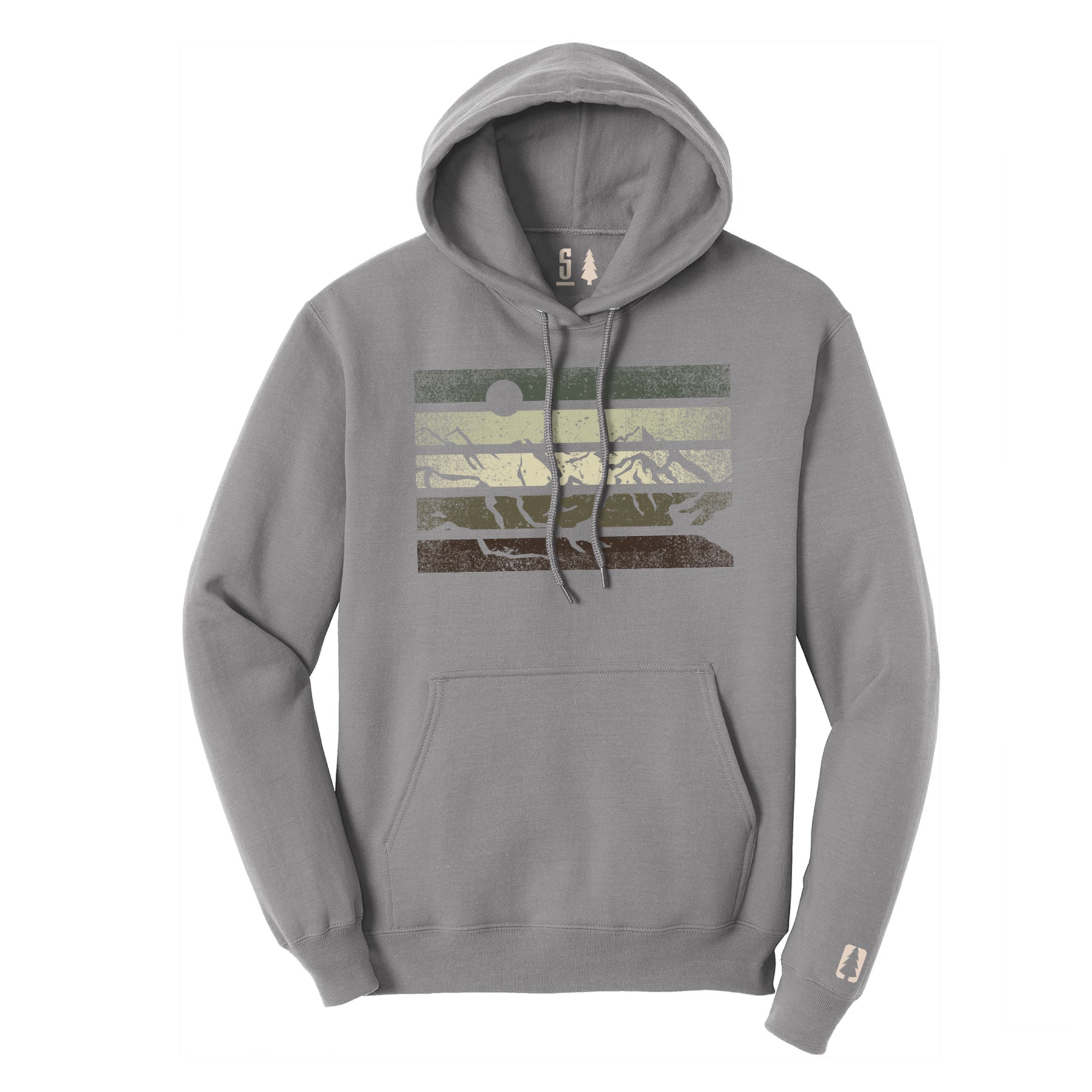 Mountain Stripe Hoodie