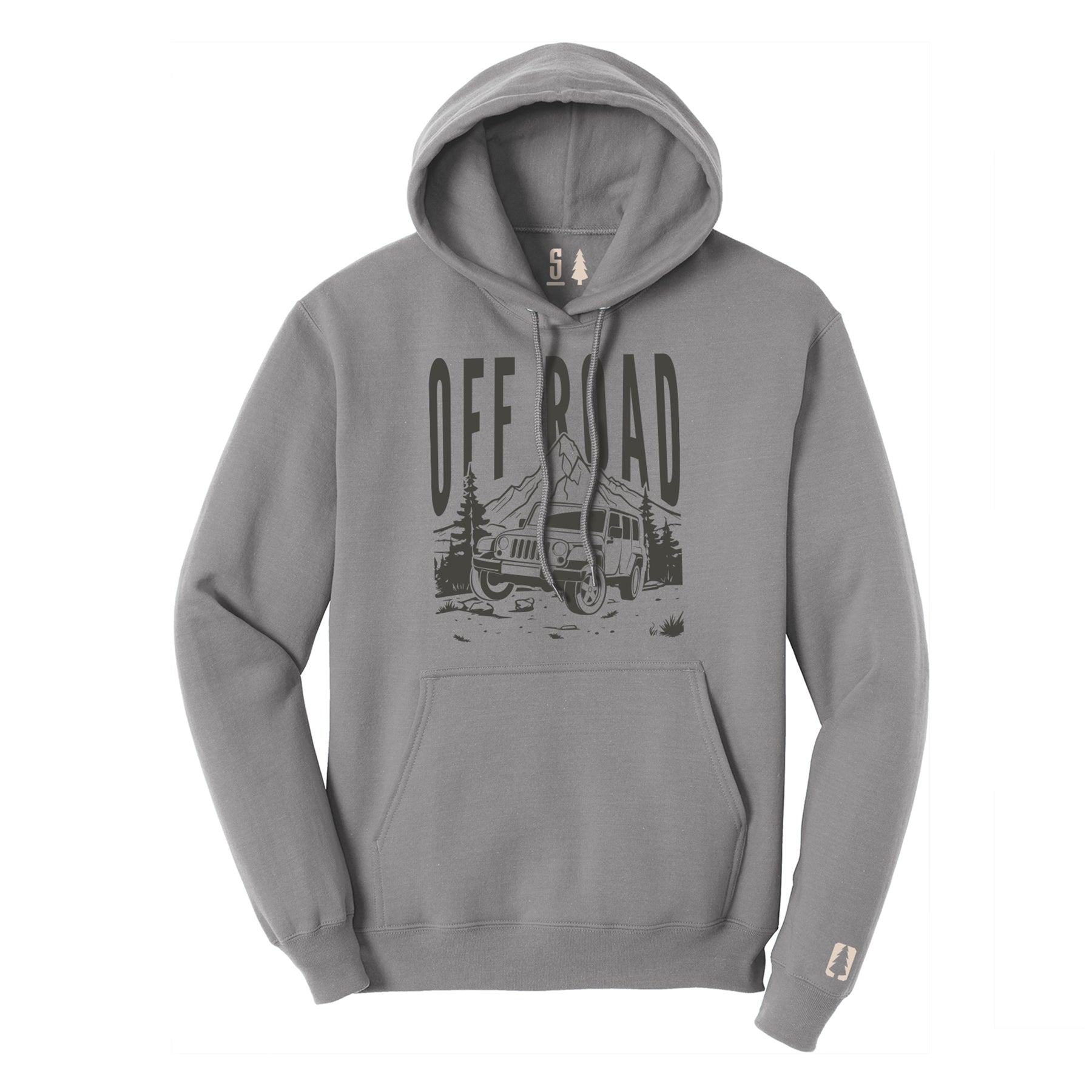 Off Road Grey Hoodie