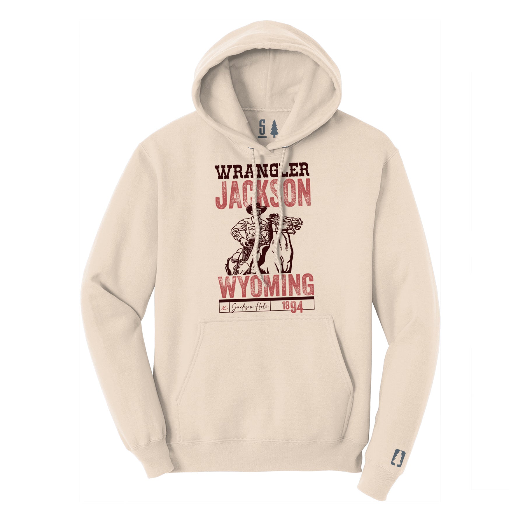 Jackson Wyoming Wrangler Est Hoodie