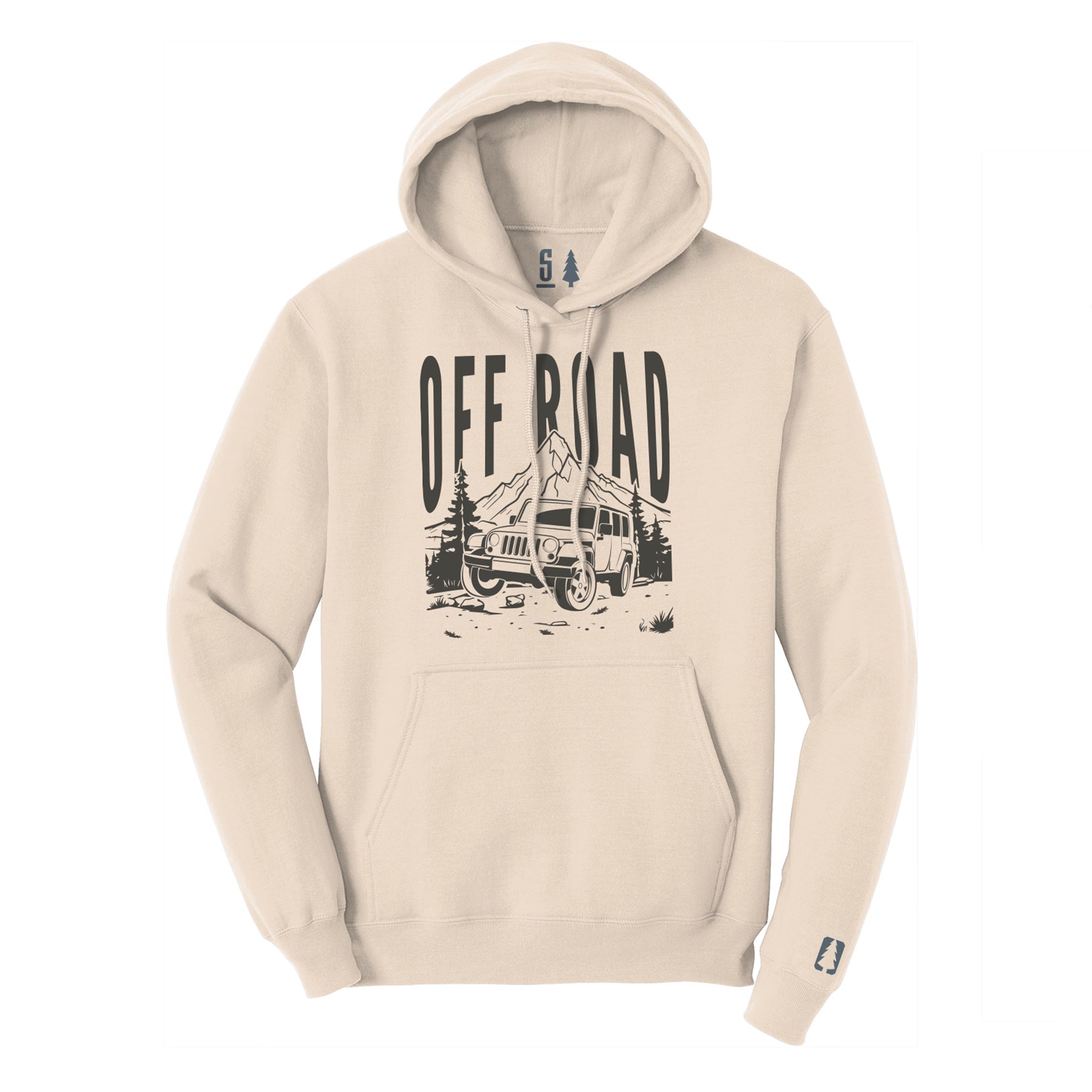 Off Road Grey Hoodie