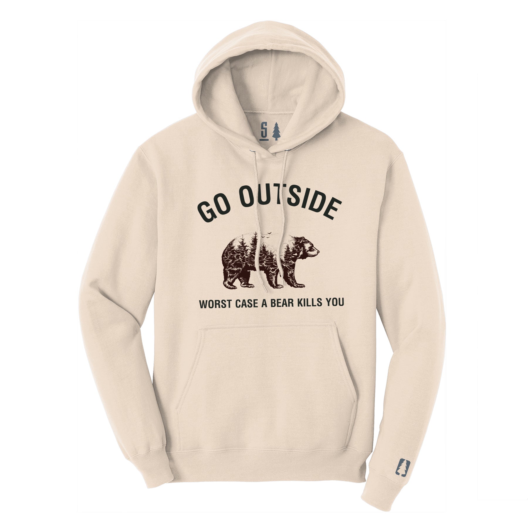 Worst Case A Bear Kills You Hoodie