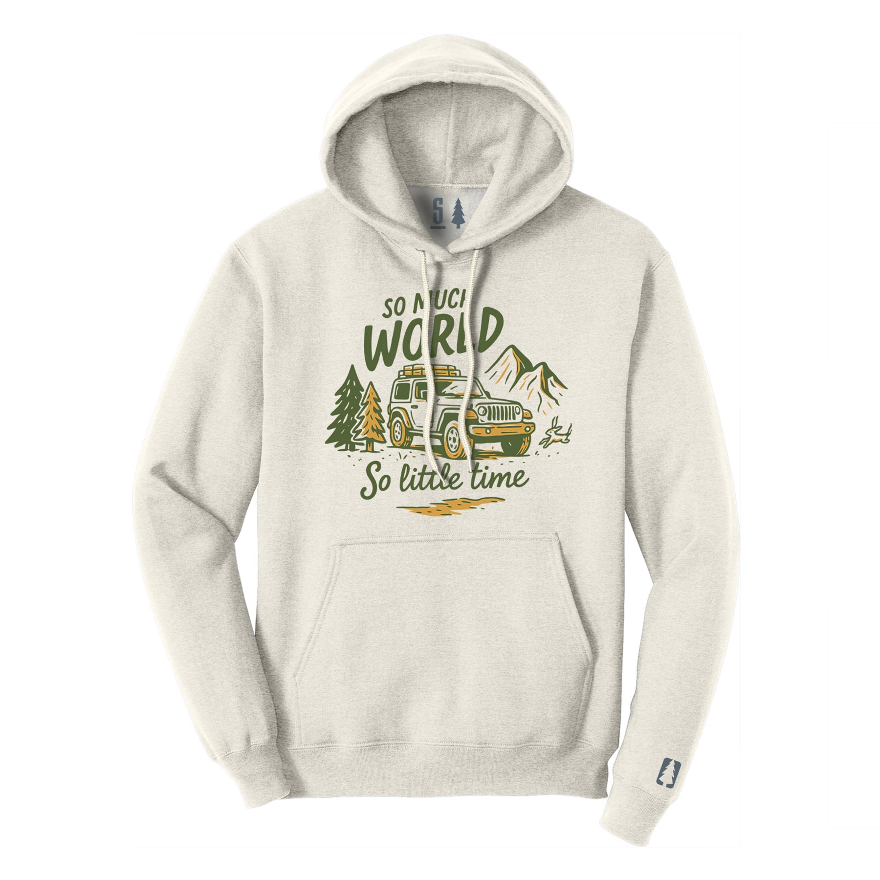 So Much World So Little Time Hoodie