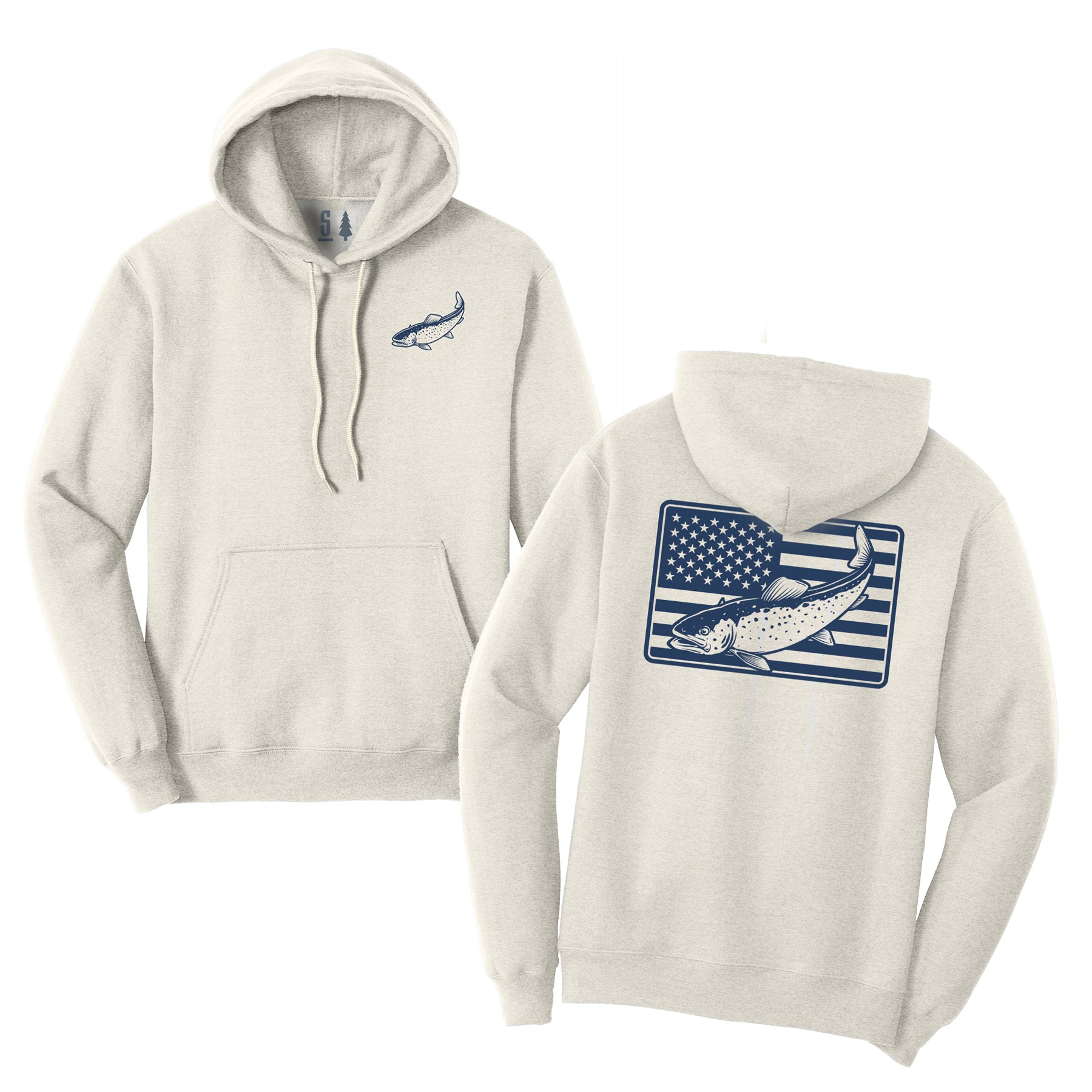 Trout Flag Hoodie