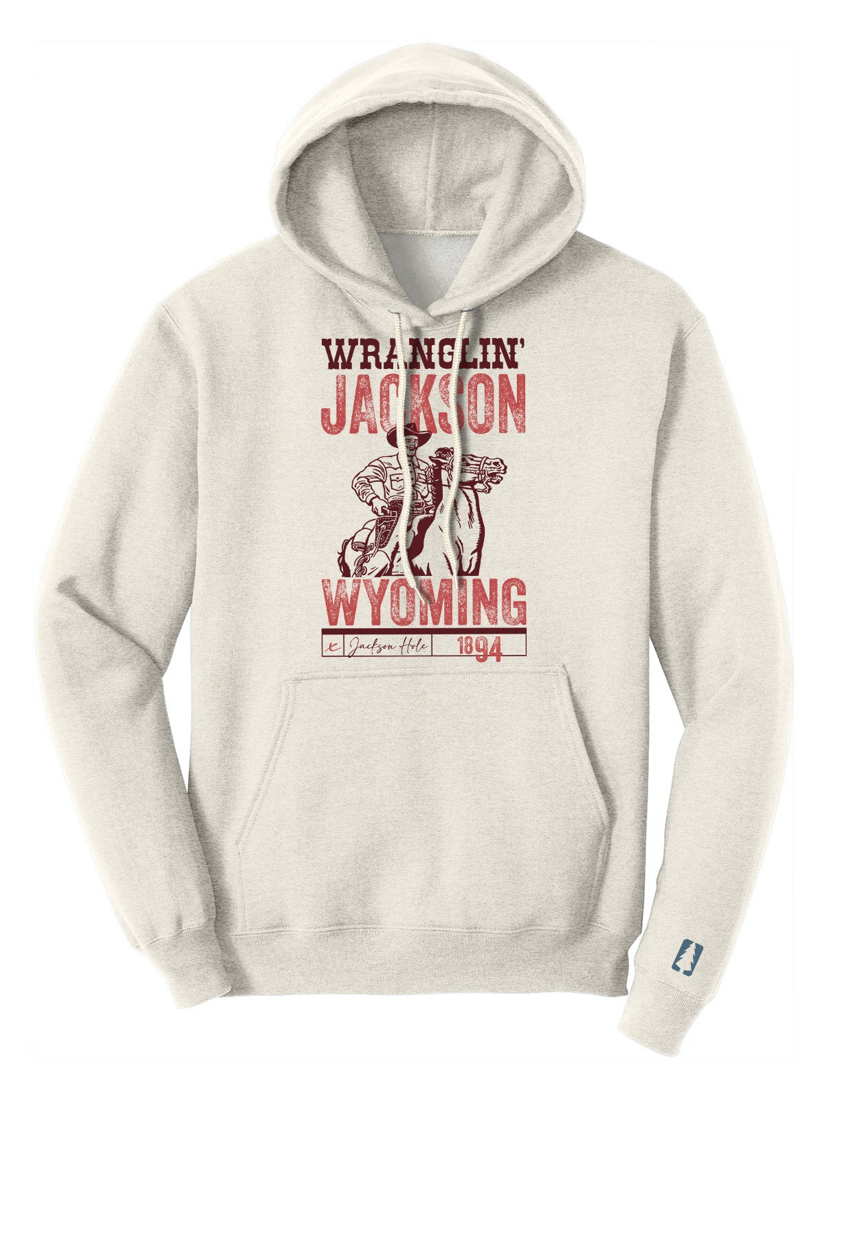Jackson Wyoming Wranglin Est Hoodie